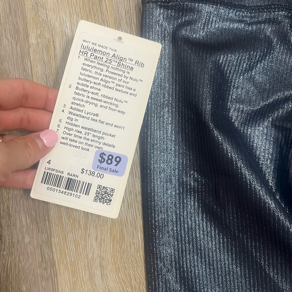 NWT LULULEMON SPECIAL EDITION SHINE High-Waist Leggings